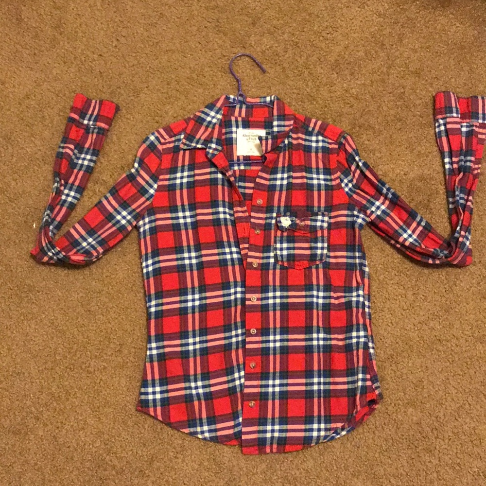 Abercrombie & Fitch plaid shirt